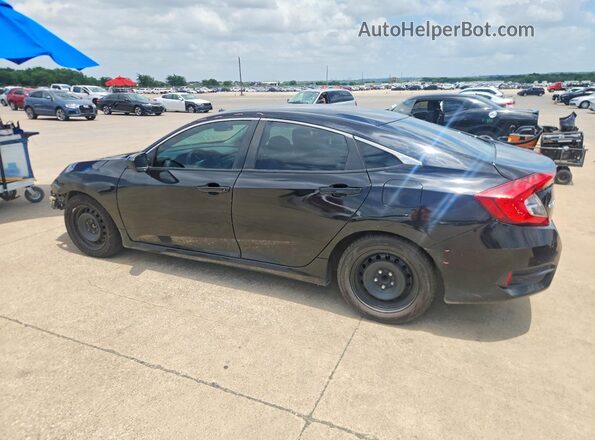 19XFC2F65KE040576 2019 HONDA CIVIC Black Հետևի ձախ