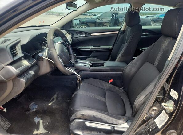 19XFC2F65KE040576 2019 HONDA CIVIC Black Սալոնի դիմացի տեսք