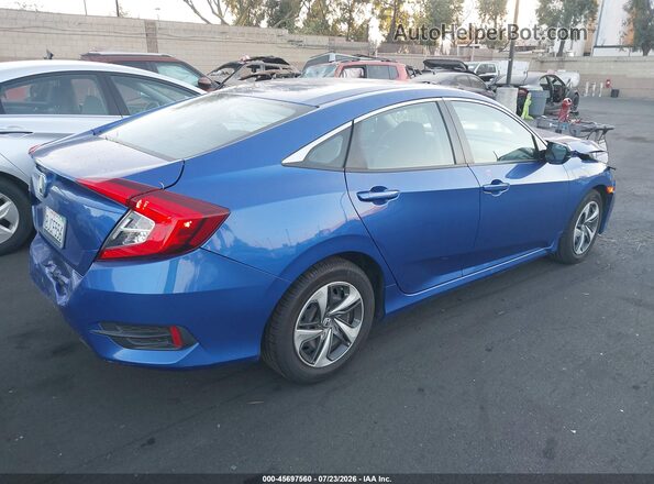19XFC2F65KE203775 2019 HONDA CIVIC Blue Հետևի աջ