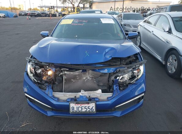 19XFC2F65KE203775 2019 HONDA CIVIC Blue Սալոնի հետևի տեսք