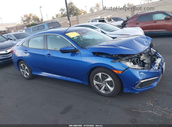 19XFC2F65KE203775 2019 HONDA CIVIC Blue Սալոնի 360 աստիճան տեսք