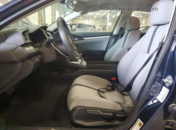 19XFC2F66JE034039 2018 HONDA CIVIC Gray Front interior view
