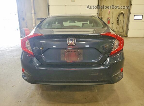 19XFC2F66JE034039 2018 HONDA CIVIC Gray Rear view