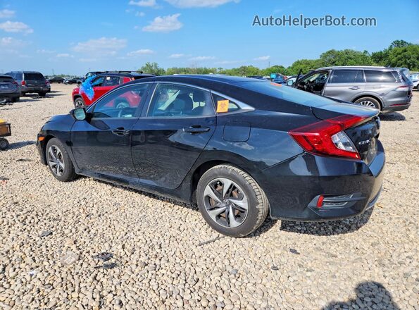 19XFC2F66KE000703 2019 HONDA CIVIC Black Հետևի ձախ