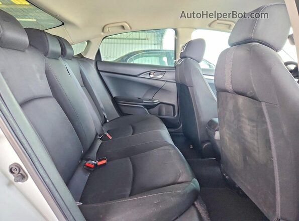 19XFC2F66KE214736 2019 HONDA CIVIC White Вид задніх сидінь