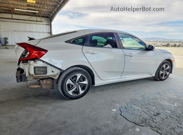 19XFC2F66KE214736 2019 HONDA CIVIC White Задня права чверть