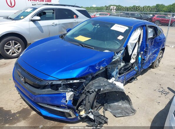 19XFC2F66LE020113 2020 HONDA CIVIC Blue Przód lewy
