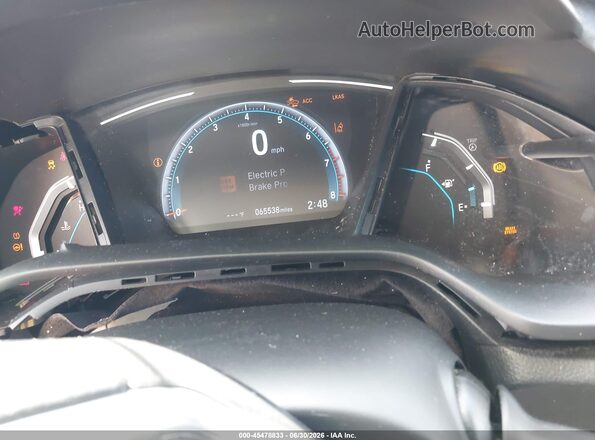 19XFC2F66LE020113 2020 HONDA CIVIC Blue Widok tylnych siedzeń