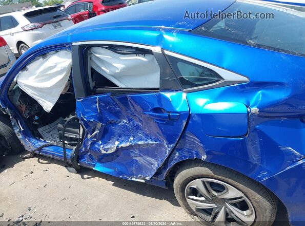 19XFC2F66LE020113 2020 HONDA CIVIC Blue Widok wnętrza 360 stopni