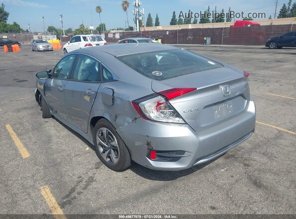 19XFC2F66LE207867 2020 HONDA CIVIC Silver Հետևի ձախ