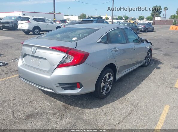 19XFC2F66LE207867 2020 HONDA CIVIC Silver Հետևի աջ