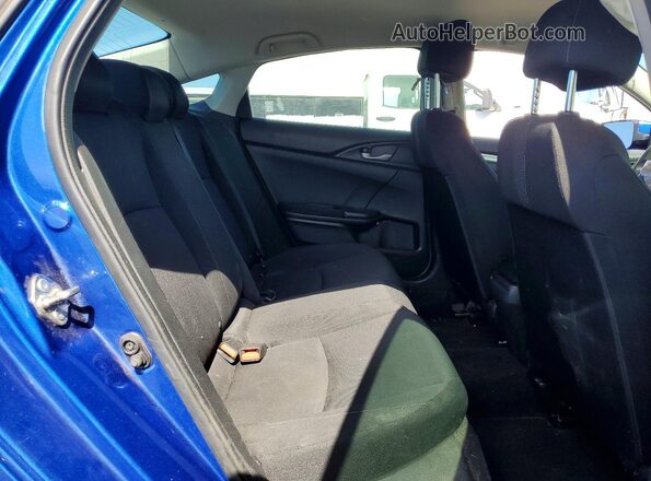 19XFC2F67GE052770 2016 HONDA CIVIC Blue Вид задніх сидінь
