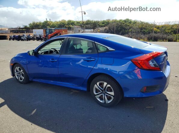 19XFC2F67GE052770 2016 HONDA CIVIC Blue Задня ліва чверть