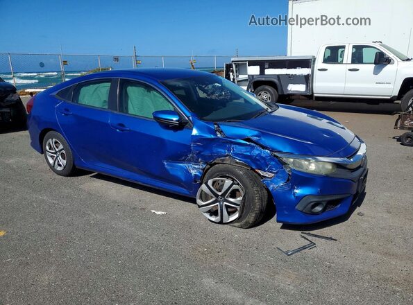 19XFC2F67GE052770 2016 HONDA CIVIC Blue Передня права чверть