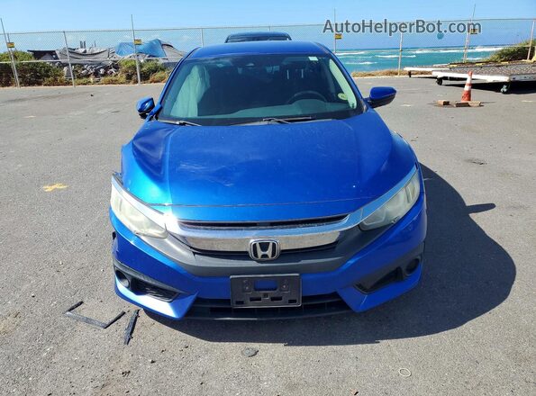 19XFC2F67GE052770 2016 HONDA CIVIC Blue Вид спереду