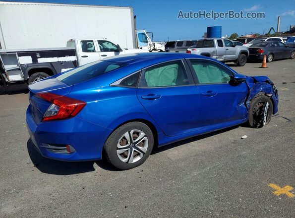 19XFC2F67GE052770 2016 HONDA CIVIC Blue Задня права чверть