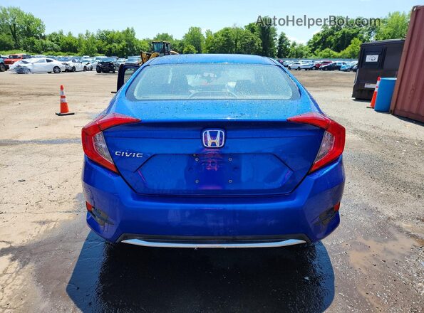 19XFC2F67KE016649 2019 HONDA CIVIC Blue Vista trasera