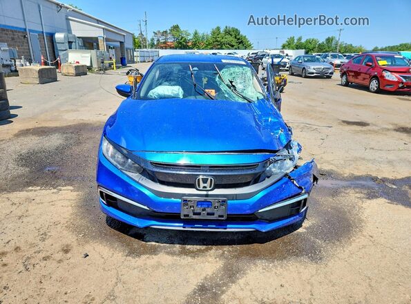 19XFC2F67KE016649 2019 HONDA CIVIC Blue Vista frontal