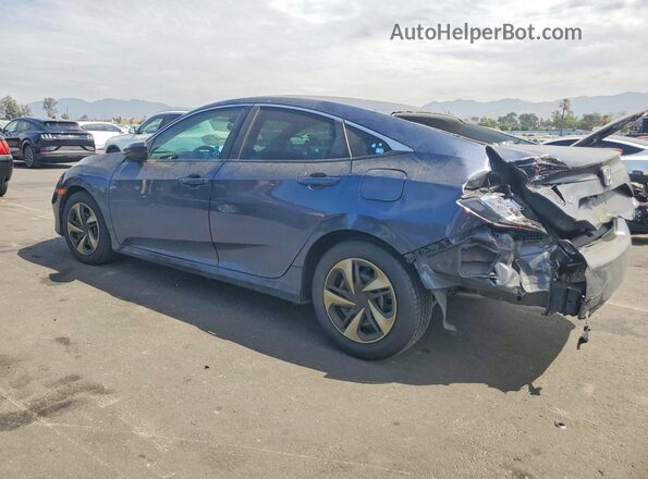 19XFC2F67KE207004 2019 HONDA CIVIC Blue Задня ліва чверть