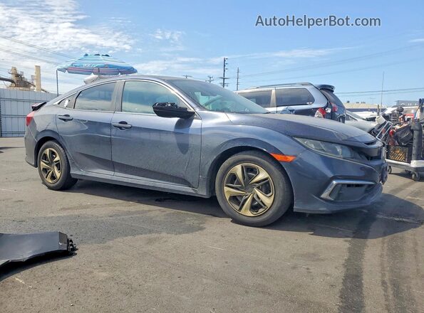19XFC2F67KE207004 2019 HONDA CIVIC Blue Передня права чверть