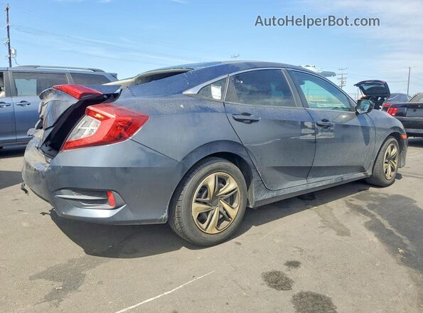 19XFC2F67KE207004 2019 HONDA CIVIC Blue Задня права чверть