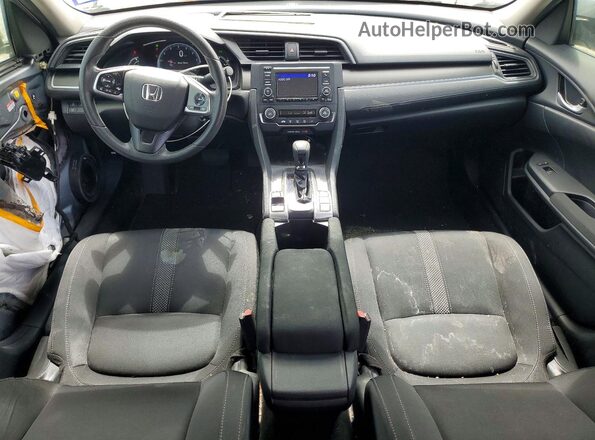 19XFC2F67LE007225 2020 HONDA CIVIC Серебряный Вид панели приборов
