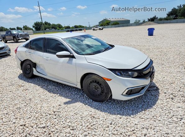 19XFC2F67LE018953 2020 HONDA CIVIC White Delantero derecho