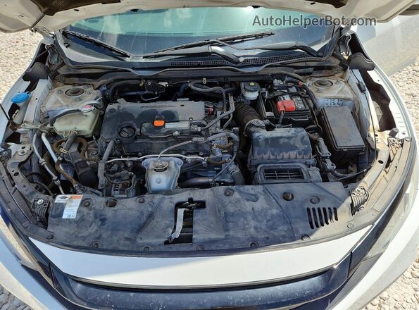 19XFC2F67LE018953 2020 HONDA CIVIC White Vista interior trasera