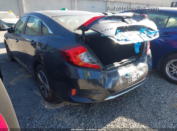 19XFC2F67LE201592 2020 HONDA CIVIC Dark Blue Trasero izquierdo