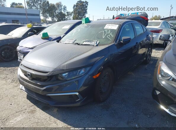 19XFC2F67LE201592 2020 HONDA CIVIC Dark Blue Vista tres cuartos delantera izquierda