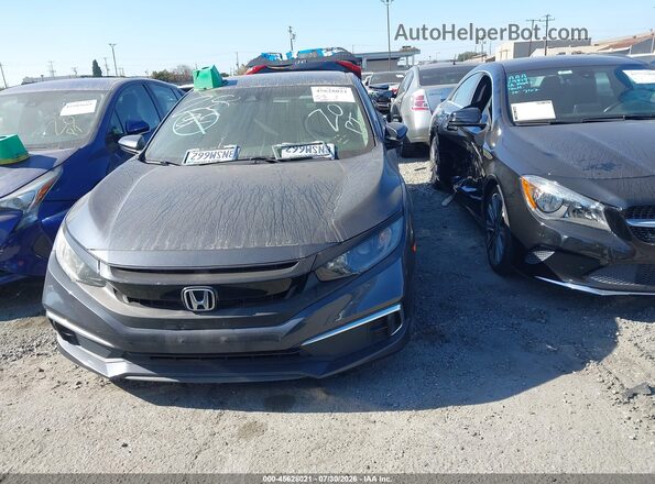 19XFC2F67LE201592 2020 HONDA CIVIC Dark Blue Vista del cuadro de instrumentos