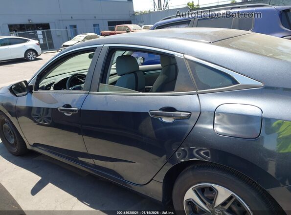 19XFC2F67LE201592 2020 HONDA CIVIC Dark Blue Vista interior de 360 grados