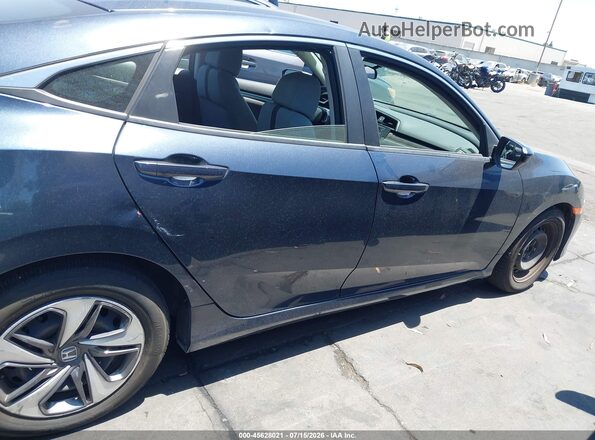 19XFC2F67LE201592 2020 HONDA CIVIC Dark Blue Vista interior trasera