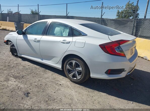 19XFC2F67LE210762 2020 HONDA CIVIC White Tył lewy