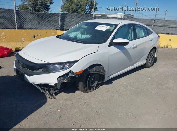 19XFC2F67LE210762 2020 HONDA CIVIC White Przód lewy