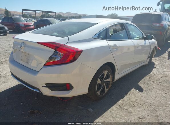 19XFC2F67LE210762 2020 HONDA CIVIC White Tył prawy