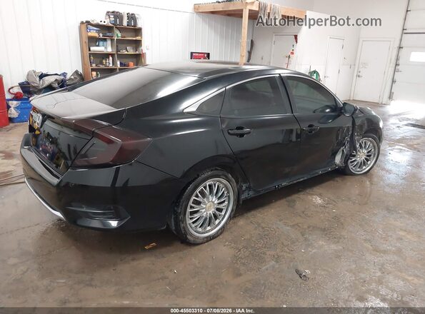 19XFC2F68KE010536 2019 HONDA CIVIC Black უკანა მარჯვენა