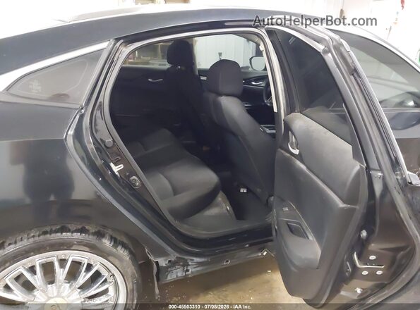 19XFC2F68KE010536 2019 HONDA CIVIC Black VIN კოდის სტიკერის ხედი