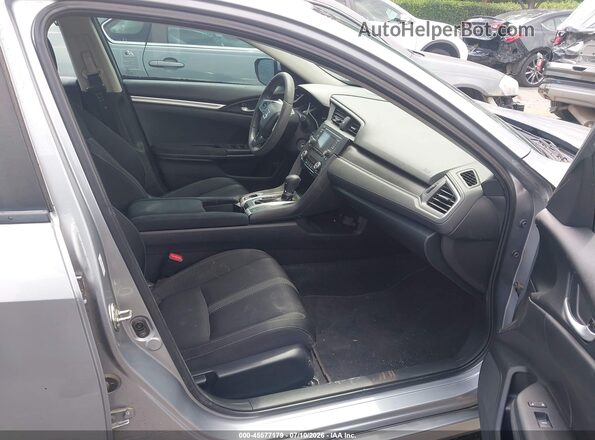 19XFC2F68KE035095 2019 HONDA CIVIC Серебряный Вид салона спереди