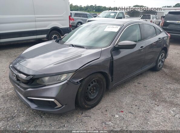 19XFC2F68KE046517 2019 HONDA CIVIC Gray Front left