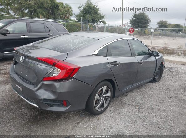 19XFC2F68KE046517 2019 HONDA CIVIC Gray Rear right