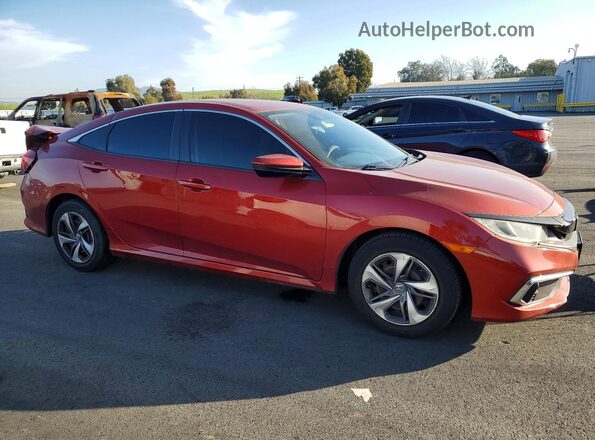 19XFC2F68KE209909 2019 HONDA CIVIC Red Front right