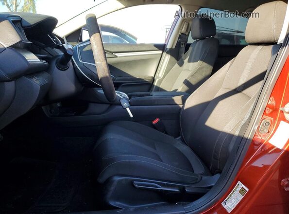 19XFC2F68KE209909 2019 HONDA CIVIC Red Front interior view