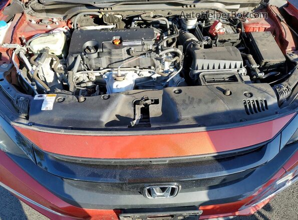 19XFC2F68KE209909 2019 HONDA CIVIC Red Rear interior view