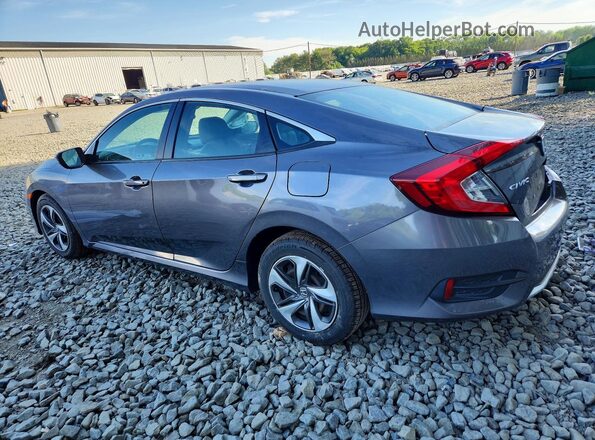 19XFC2F68KE210431 2019 HONDA CIVIC Gray უკანა მარცხენა