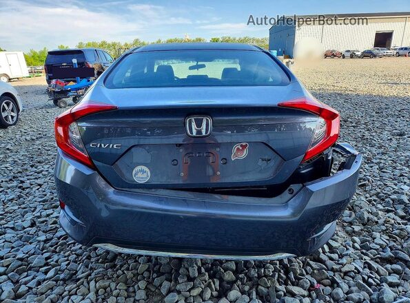 19XFC2F68KE210431 2019 HONDA CIVIC Gray უკანა ხედი