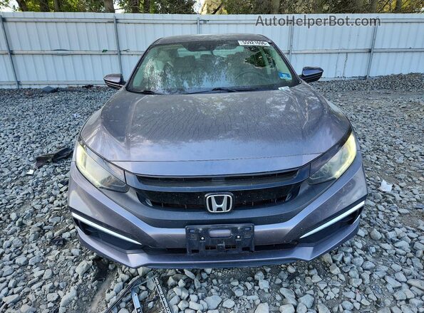 19XFC2F68KE210431 2019 HONDA CIVIC Gray წინა ხედი