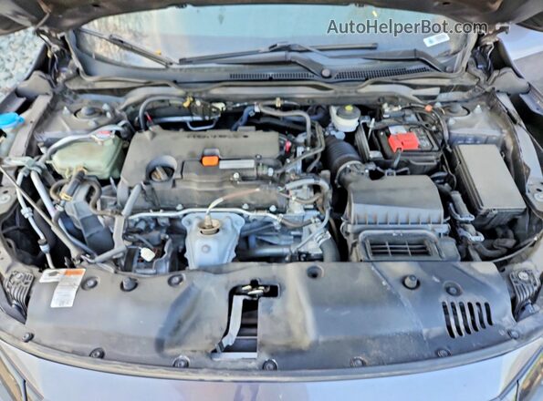 19XFC2F68KE210431 2019 HONDA CIVIC Gray უკანა სალონის ხედი