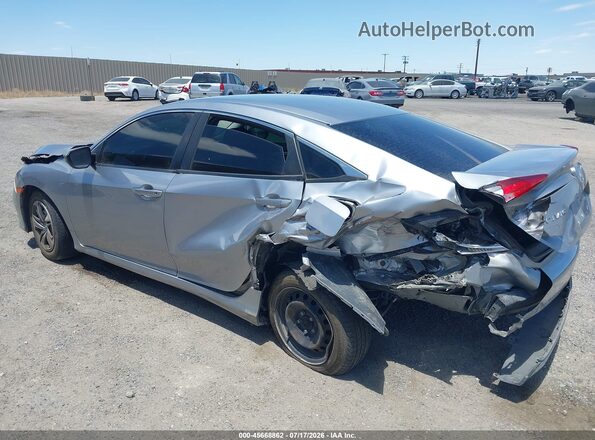 19XFC2F68LE203447 2020 HONDA CIVIC Silver უკანა მარცხენა