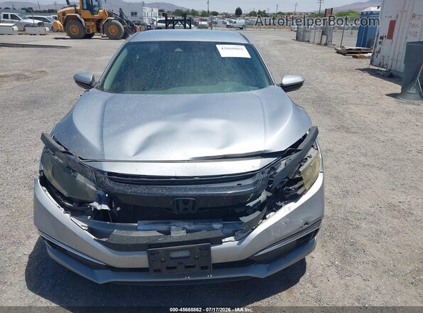 19XFC2F68LE203447 2020 HONDA CIVIC Silver ხელსაწყოთა პანელის ხედი